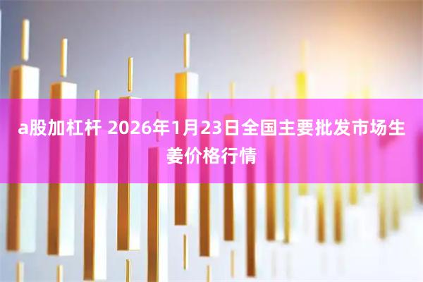 a股加杠杆 2026年1月23日全国主要批发市场生姜价格行情
